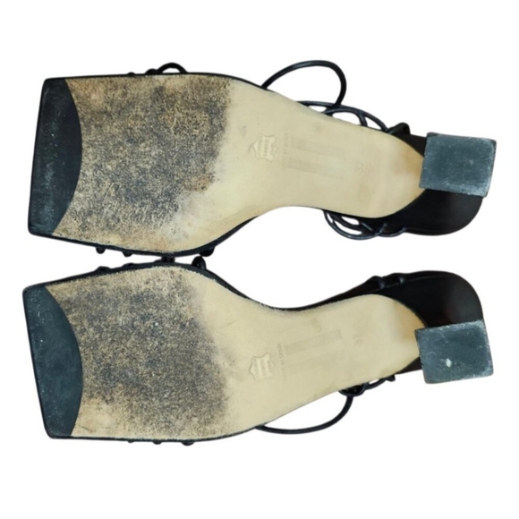 MIISTA Strappy Square Toe Sandal Size EU 37/US 6.5 - Picture 11 of 12